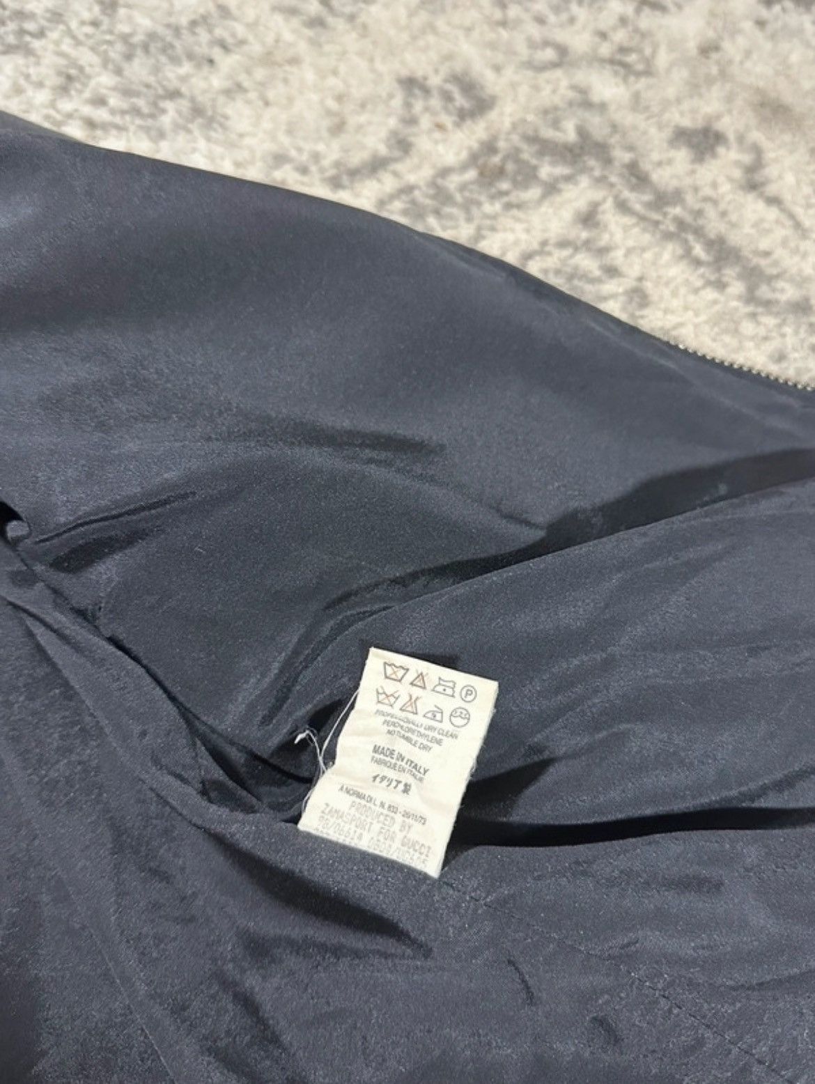 Gucci 1998 Zip Biker Jacket by Gucci Size S / US 4 / IT 40 - 6 Thumbnail