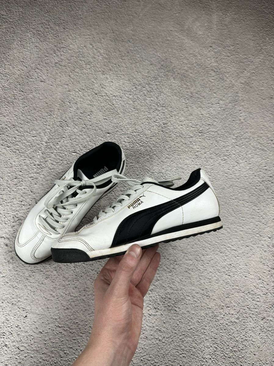 Puma Vintage Puma Roma Leather Sneakers Y2K Hype Style Size US 6 / IT 36 - 4 Thumbnail