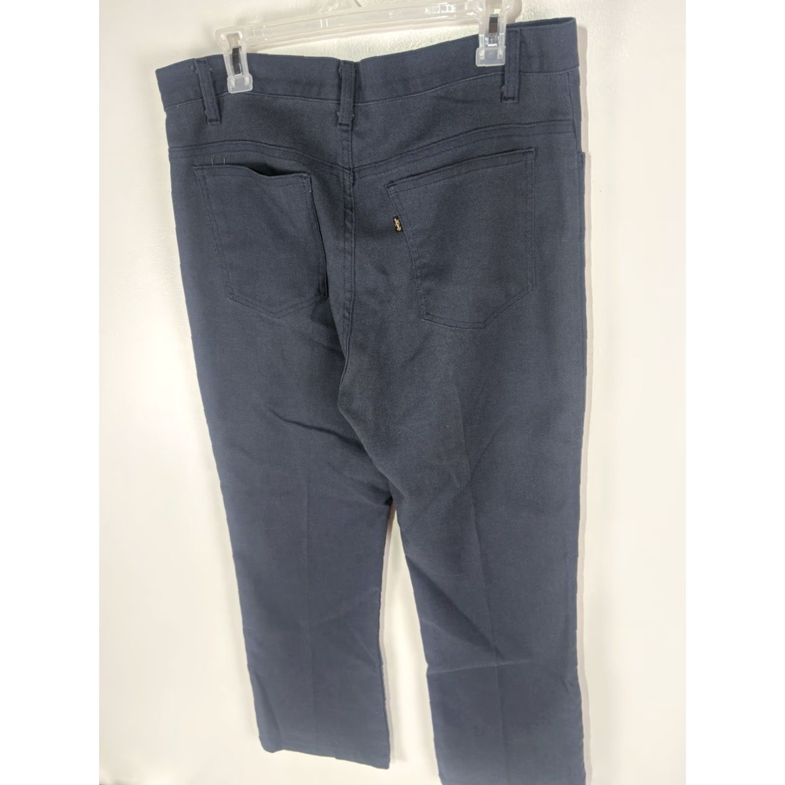 Levi's VINTAGE Levi’s Gray Textured Sta-Prest Pants Mens 36x31 USA Shirt? Size US 36 / EU 52 - 5 Thumbnail