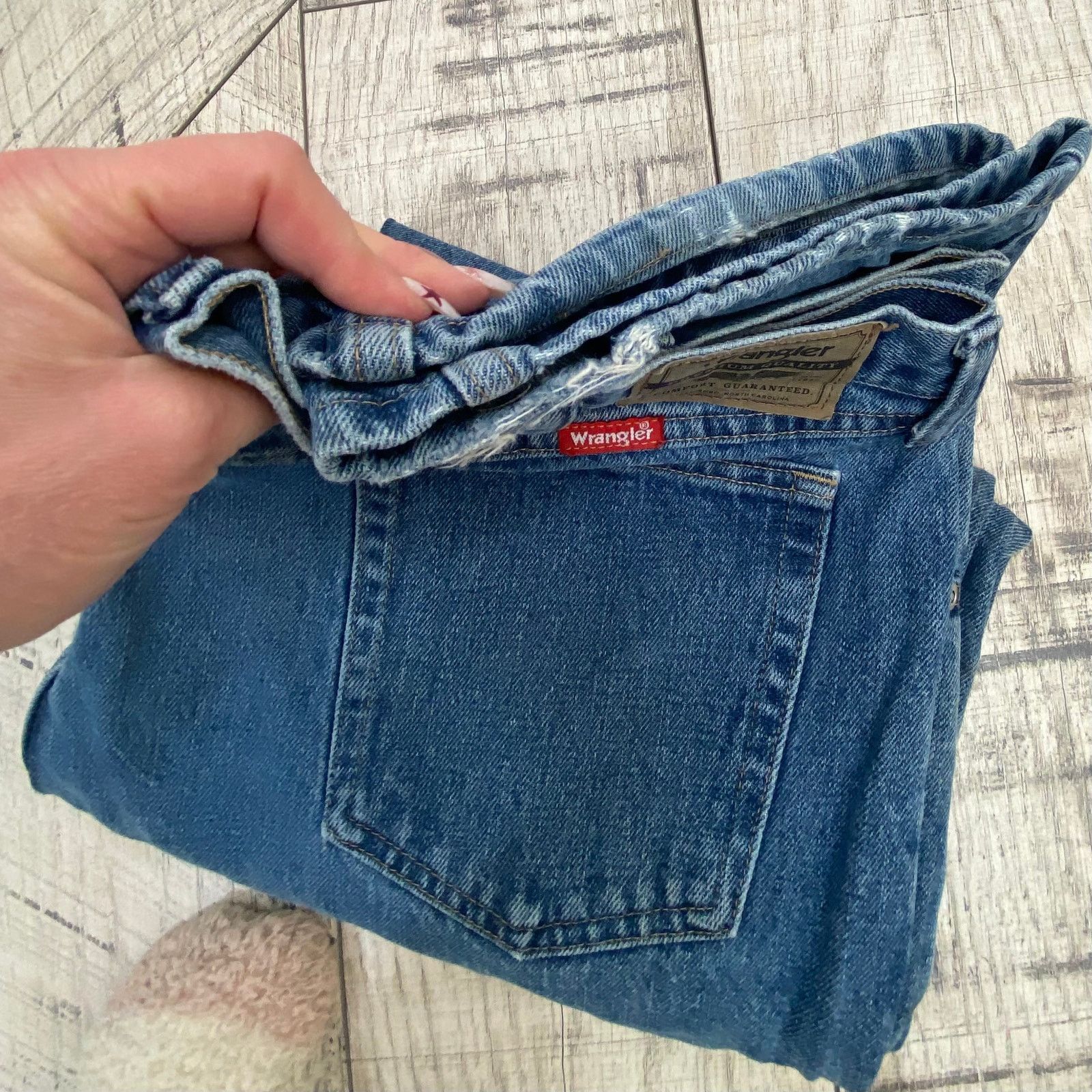 Wrangler Men's Wrangler Relaxed Fit Jeans 40 x 30 Size US 40 / EU 56 - 9 Thumbnail