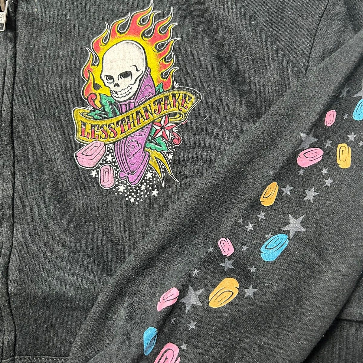 Band Tees × Vintage Less Than Jake Punk Rock Mr Skull Anthem Bobblehead Hoodie Size US L / EU 52-54 / 3 - 6 Thumbnail