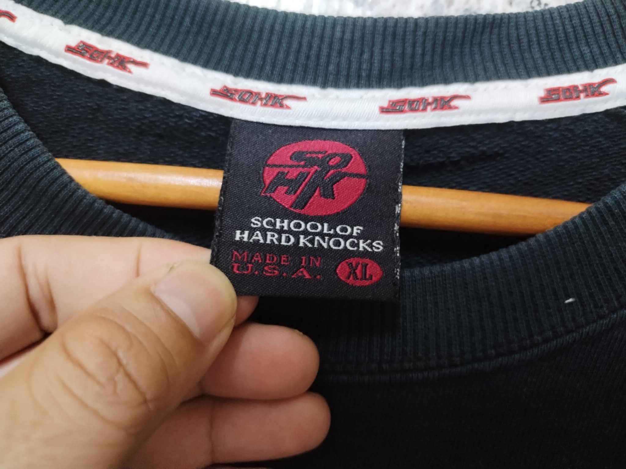 Rap Tees × Vintage Vintage School Of Hard Knocks very rare Size US XL / EU 56 / 4 - 5 Thumbnail