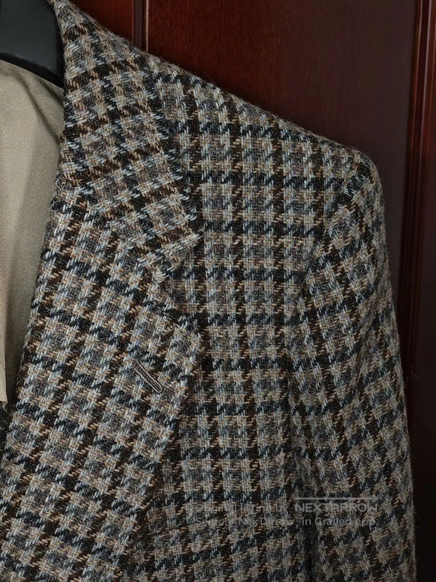 Japanese Brand Walter Thorburn Houndstooth Blazer Jacket. Size US M / EU 48-50 / 2 - 2 Thumbnail