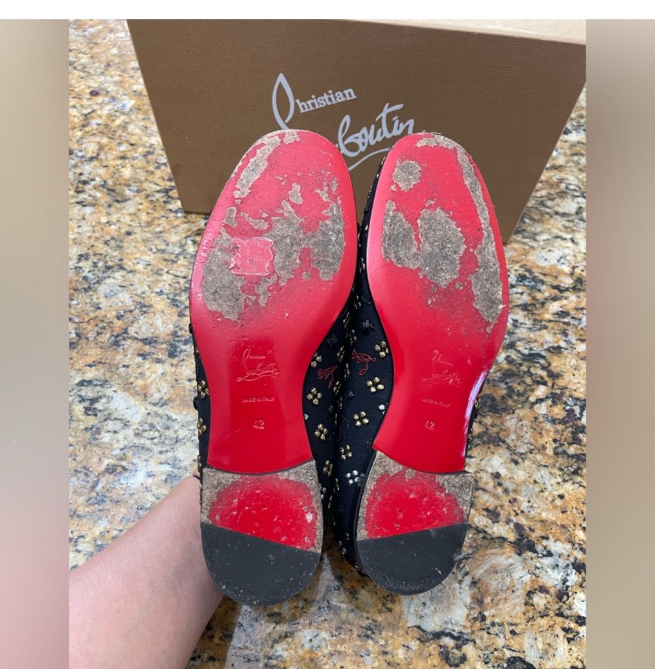 Christian Louboutin Christian Louboutin Roller Boy Flat Jacquard Size US 9 / EU 42 - 11 Thumbnail