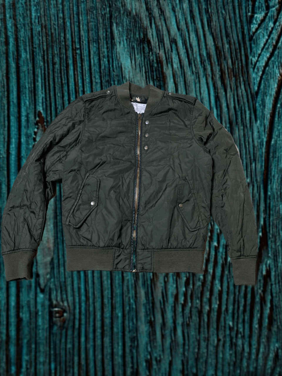 Diesel Green Jacket Size M Y2K Bombers DIESEL Vintage Size US M / EU 48-50 / 2 - 1 Thumbnail