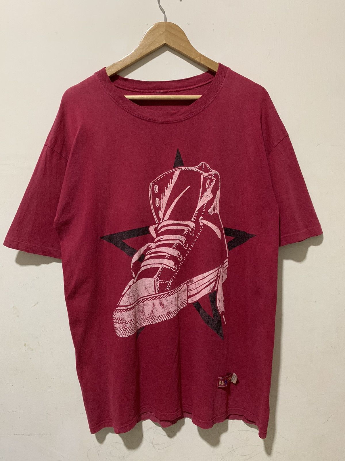 Converse Vintage Converse Mirror Back Hit Tee Size US L / EU 52-54 / 3 - 1 Thumbnail