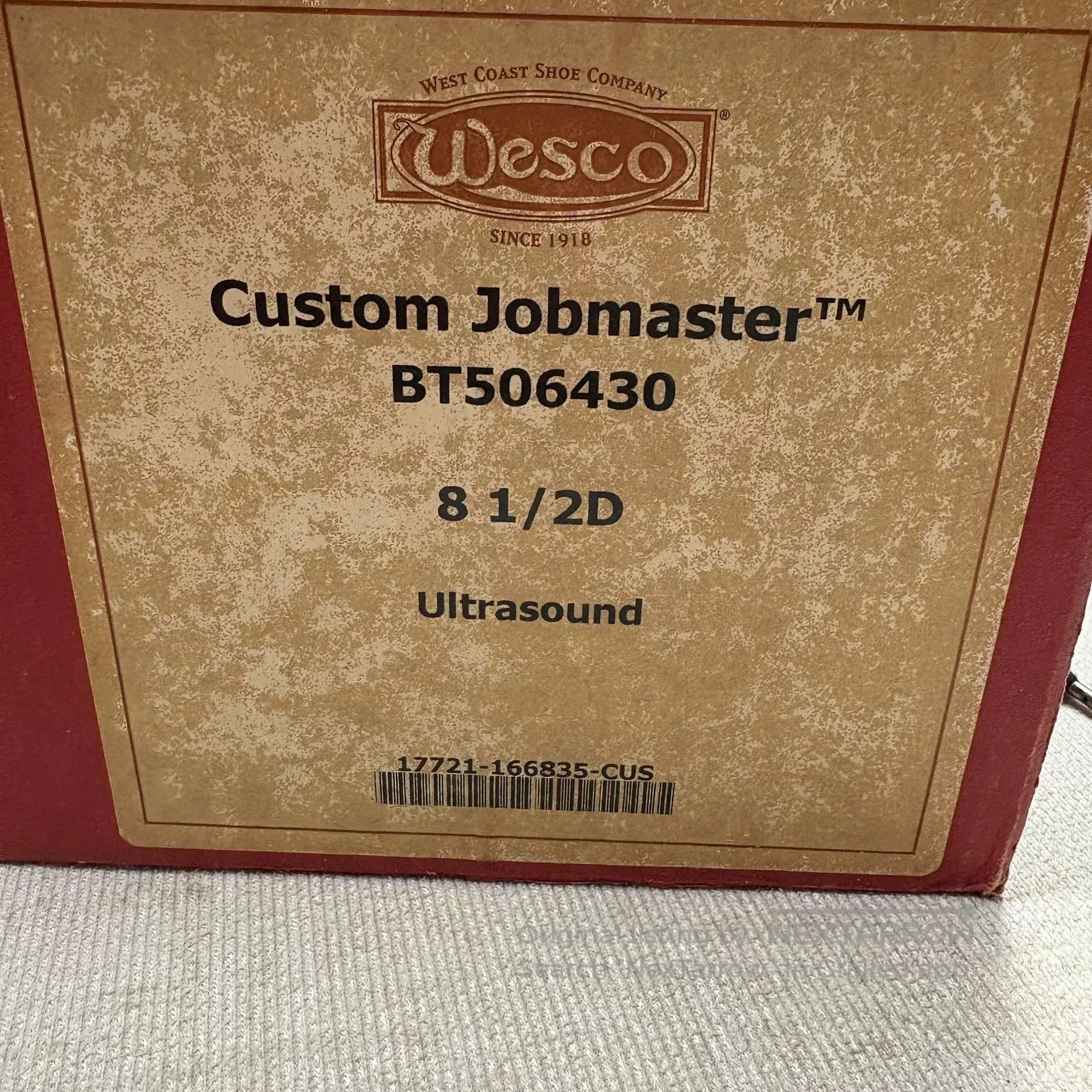 WESCO WESCO CUSTOM JOBMASTER Work Boots. Size US 8.5 / EU 41-42 - 7 Thumbnail