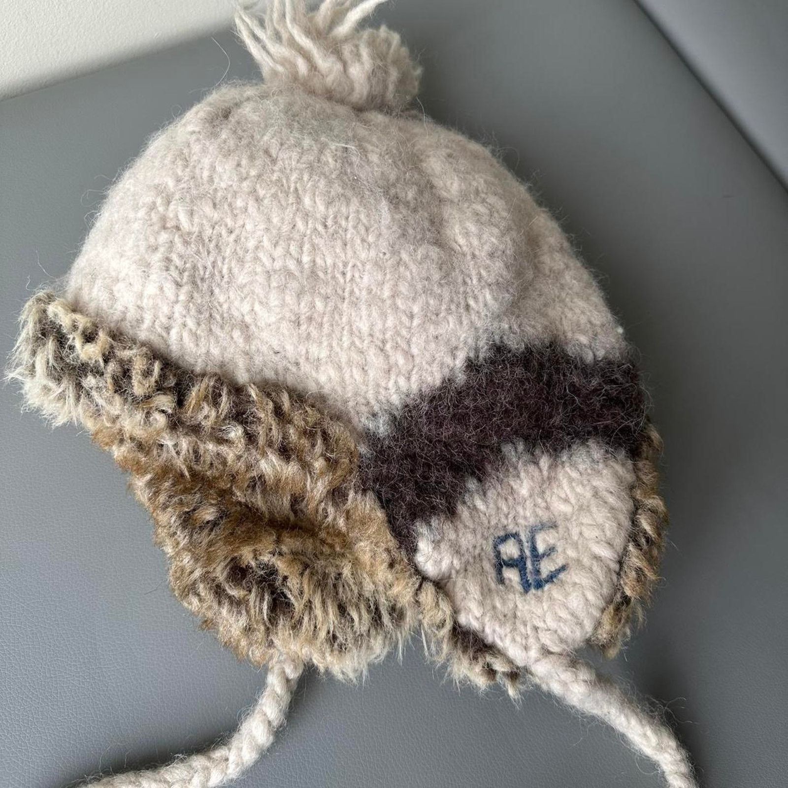 American Eagle Outfitters × Vintage Vintage Y2K Fur American Eagle Ushanka Trapper Hat Beanie Size ONE SIZE - 6 Thumbnail