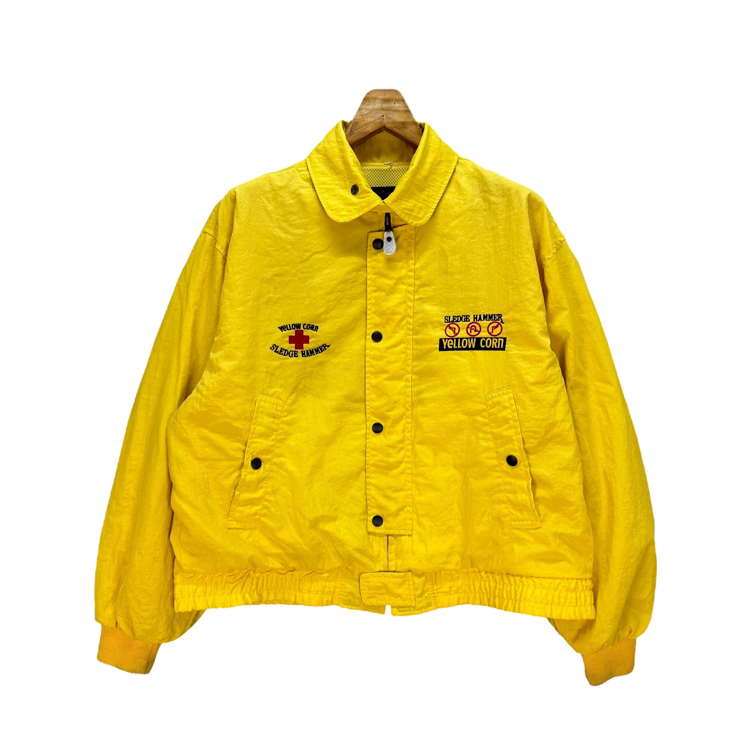 YELLOW CORN YELLOW CORN Sledge Hammer Super Bike Team Jacket #1505-A62 Size US L / EU 52-54 / 3 - 4 Thumbnail