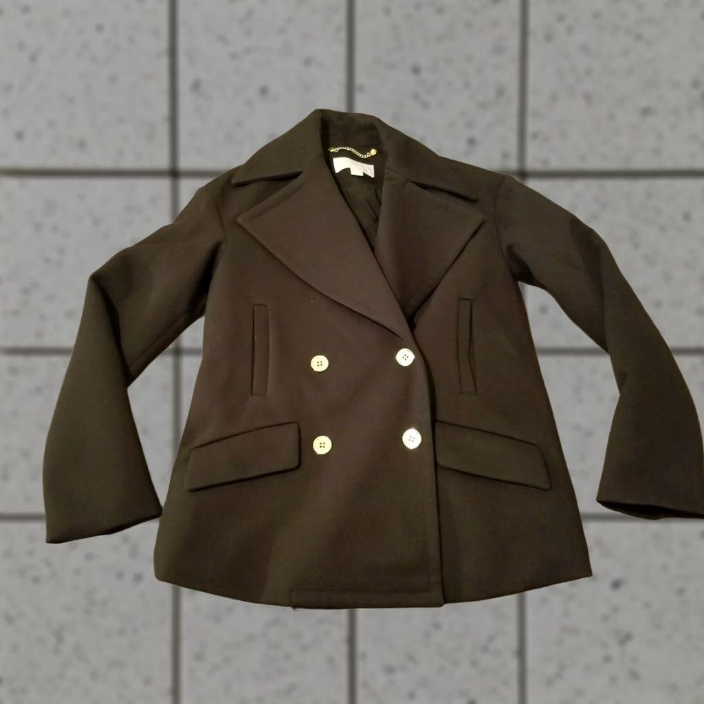 Michael Kors VINTAGE Michael Kors Jacket XXS Black Coat Womens Size XXS / US 00 / IT 34 - 1 Thumbnail