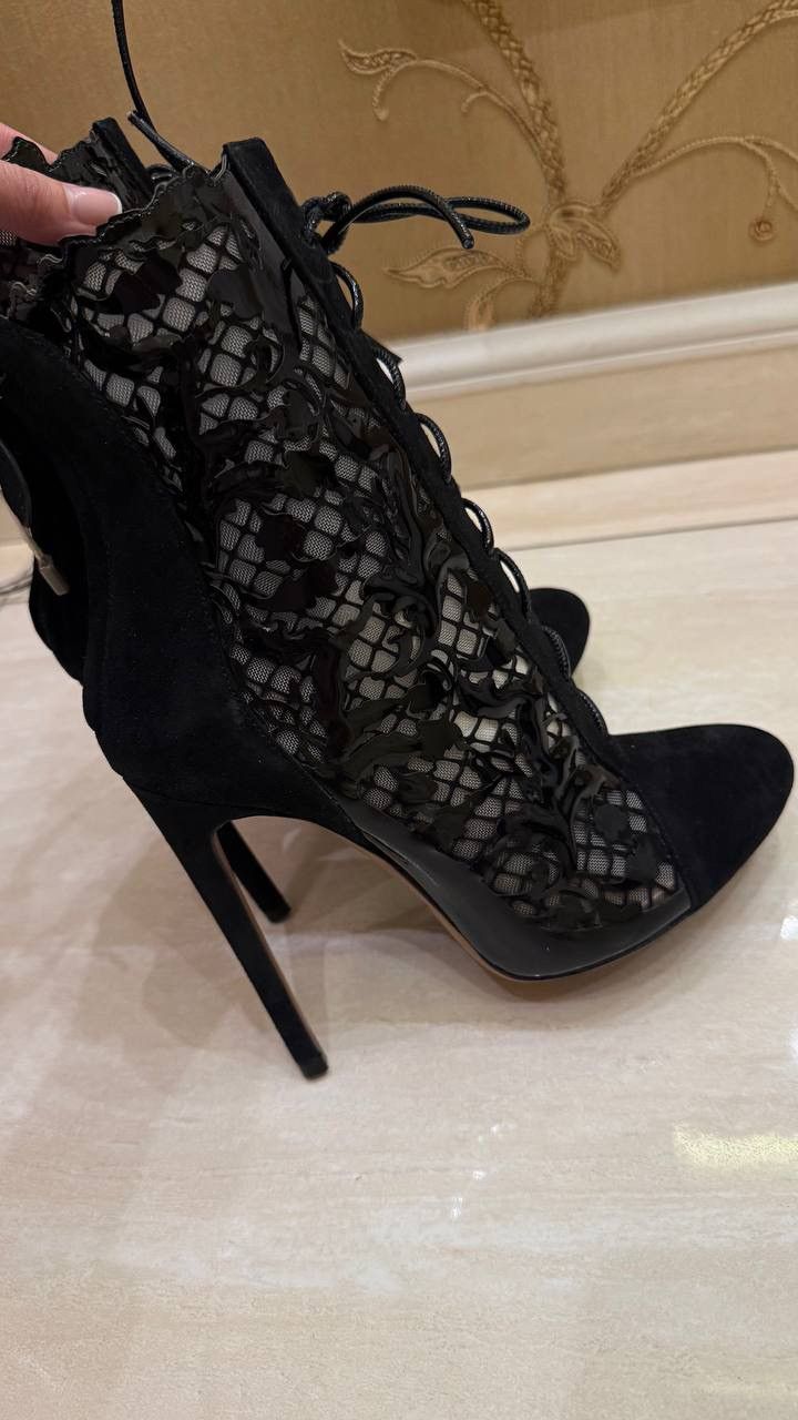 Alaia Alaia Leather Lace Up Boots Size 37,5 Size US 7.5 / IT 37.5 - 8 Thumbnail