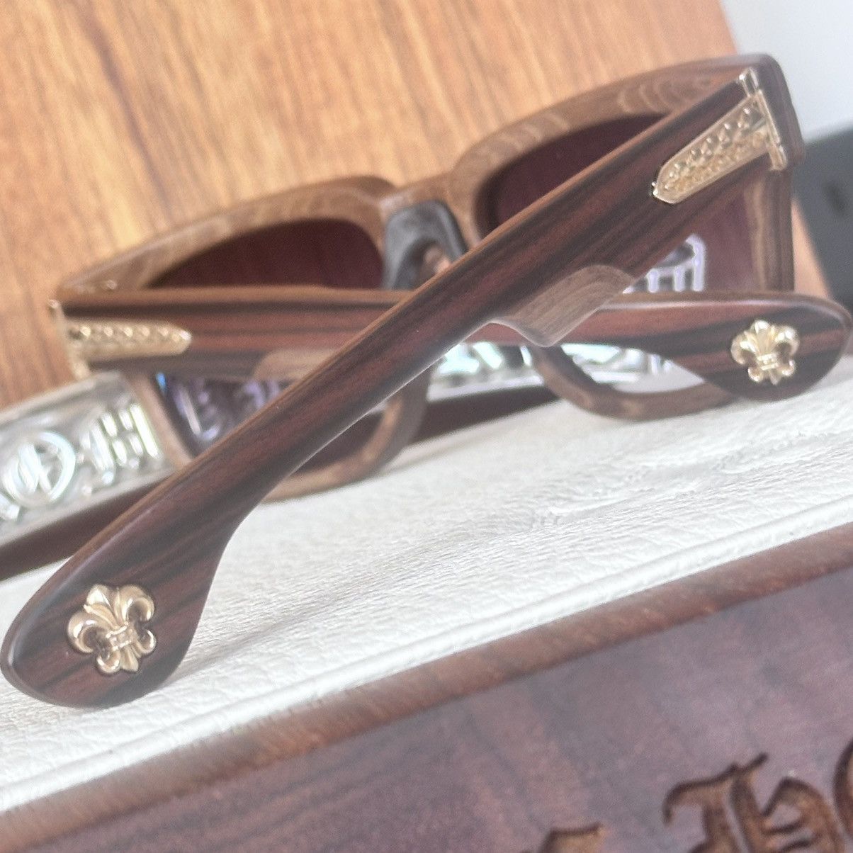 Chrome Hearts 🏆GRAIL🏆 Chrome Hearts 1/1 LILITH ‘Dark Triad’ Glasses Size ONE SIZE - 7 Thumbnail