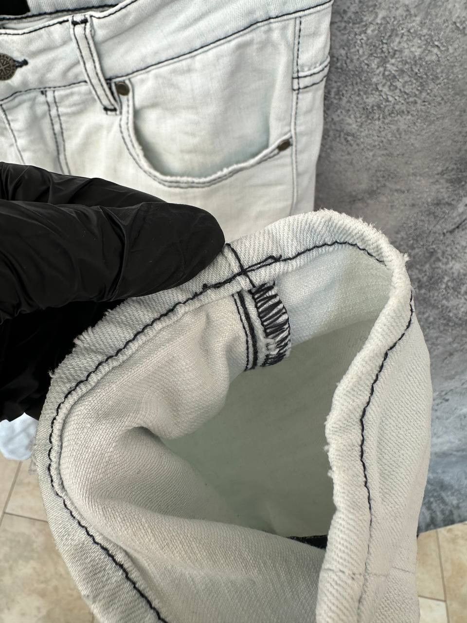 Other Represent Repaired Denim Ice Jeans Distressed Pants Italy Size 32" / US 10 / IT 46 - 10 Thumbnail