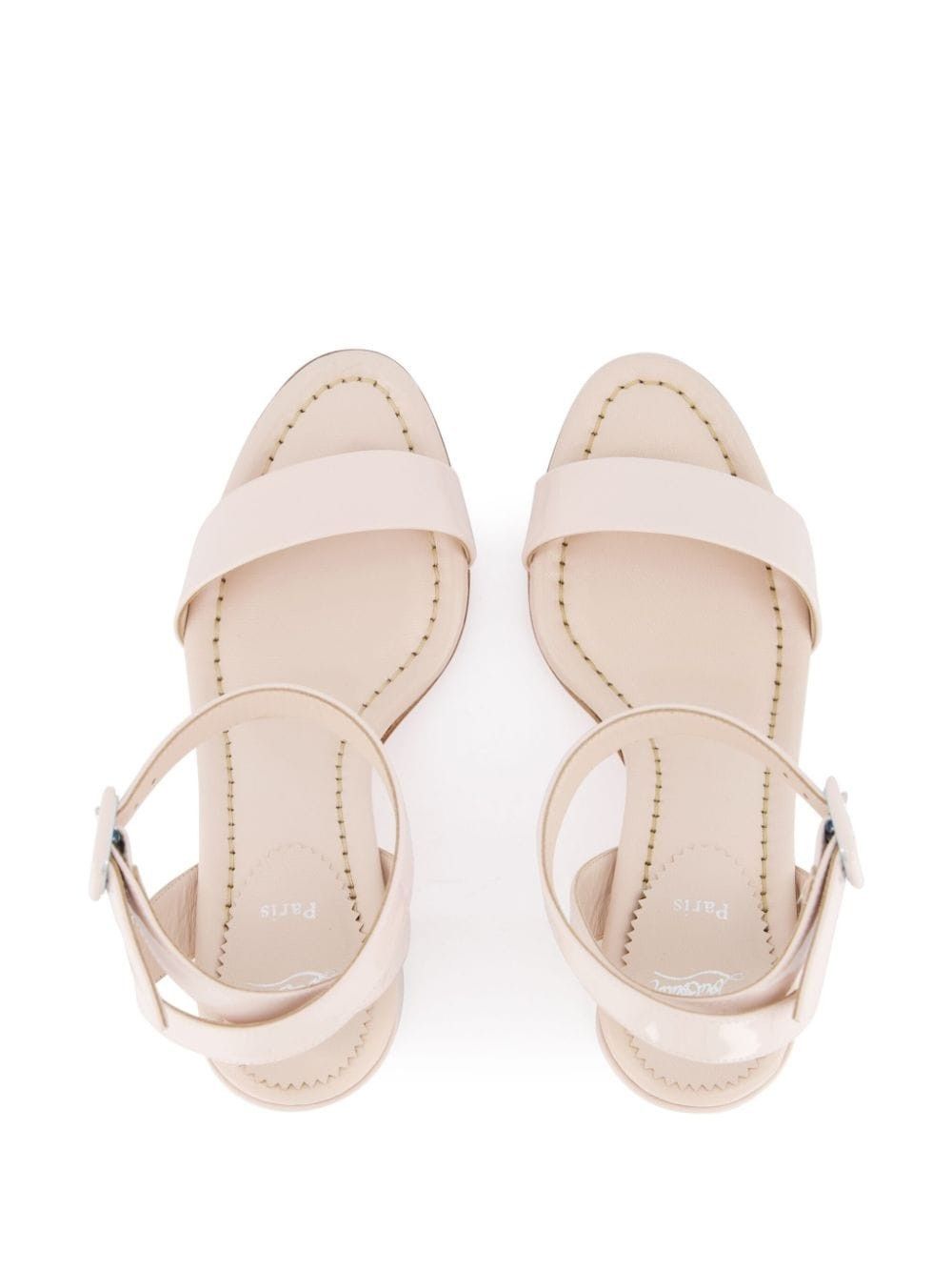 Christian Louboutin o1s1wg110925 Sandals in Pink Size US 5 / IT 35 - 5 Thumbnail