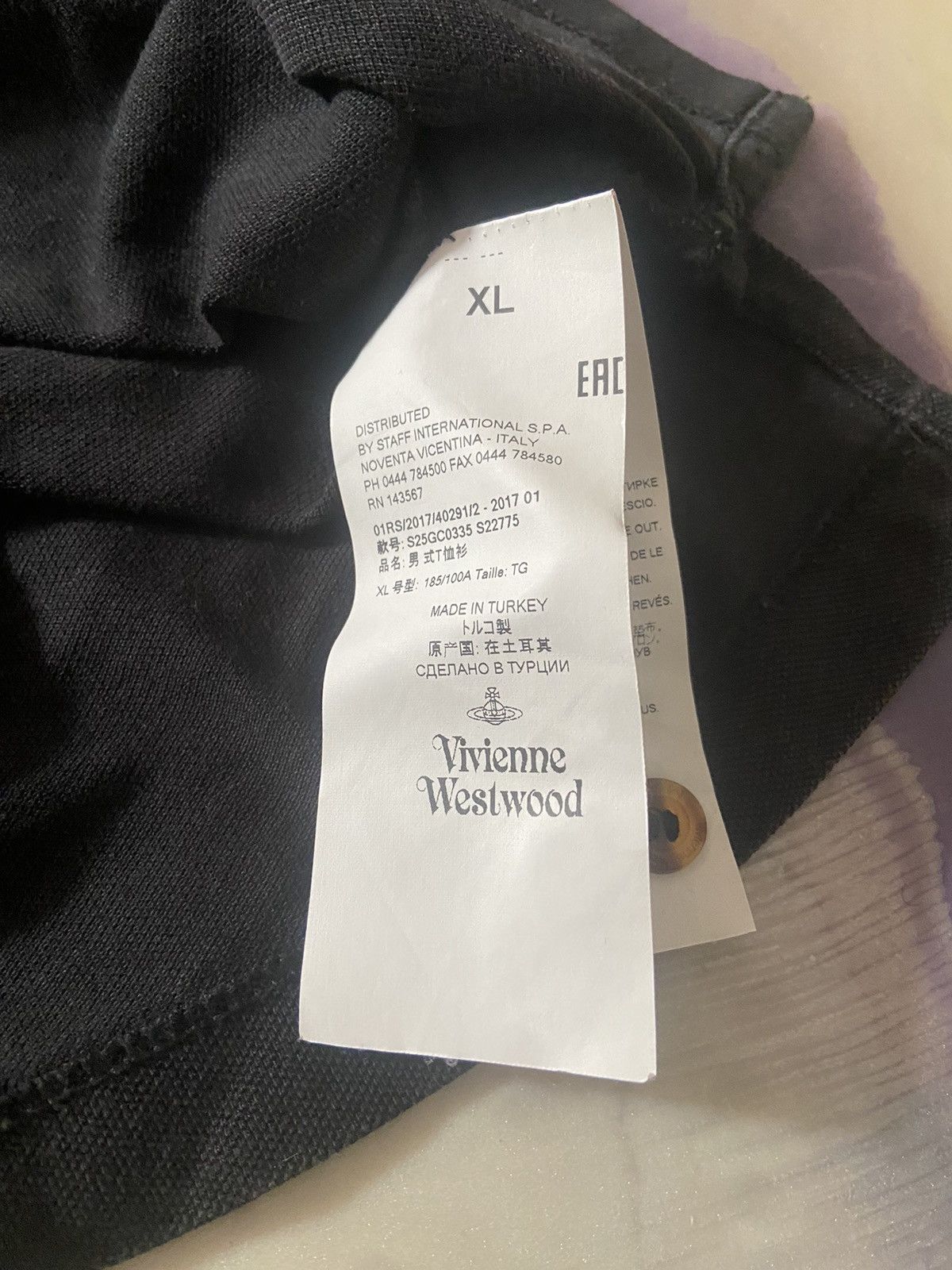 Vivienne Westwood Vivienne Westwood Embroidered Logo Polo Size US XL / EU 56 / 4 - 5 Thumbnail