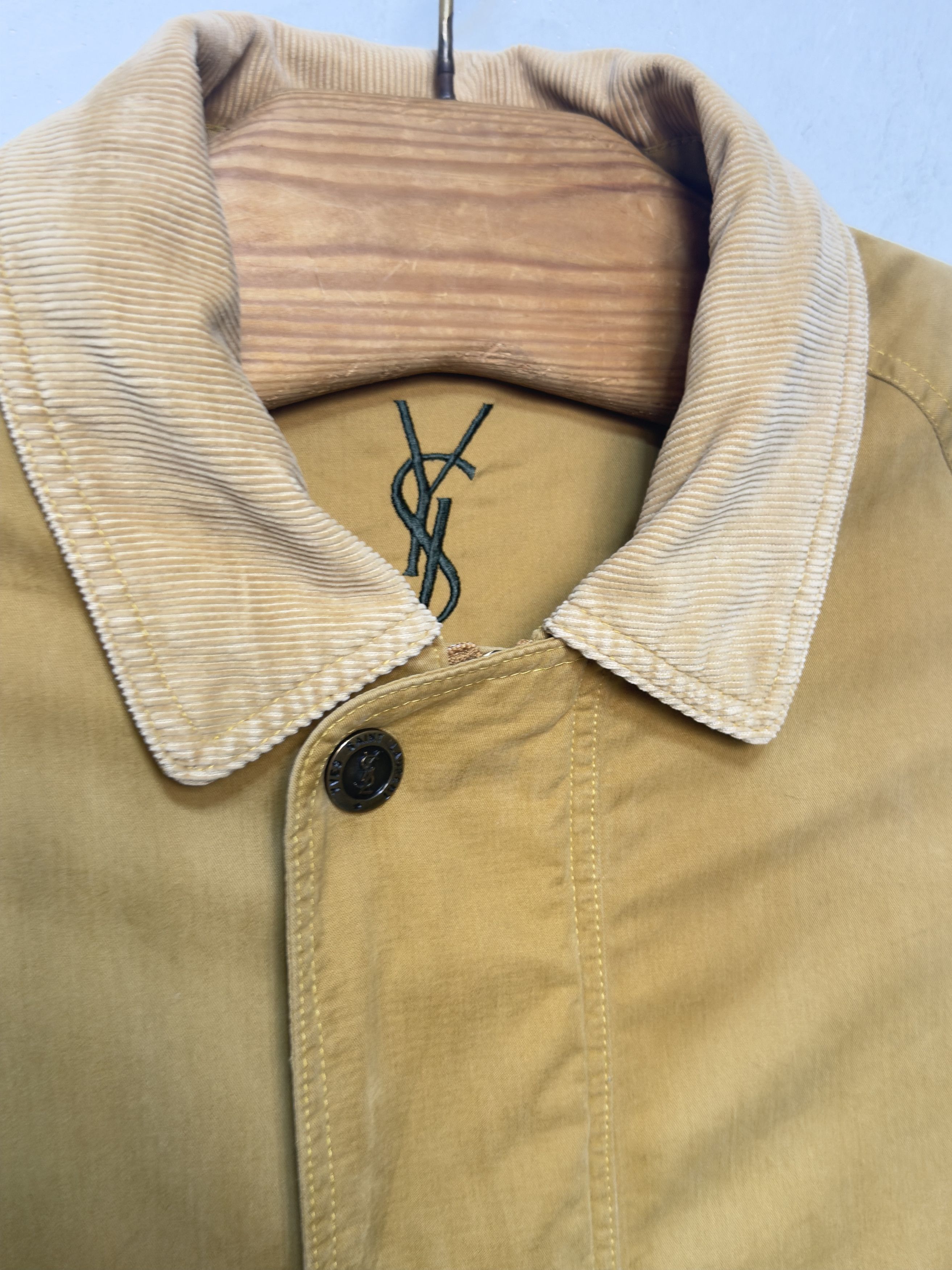 Yves Saint Laurent 🔥 YSL mustard parka Yves Saint Laurent size M Size US L / EU 52-54 / 3 - 7 Thumbnail