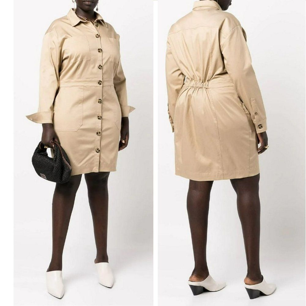 Other NWT New $228 11 Honoré Teedra Mini Long Sleeve Cotton Blend Size 4XL / US 24-26 - 1 Thumbnail