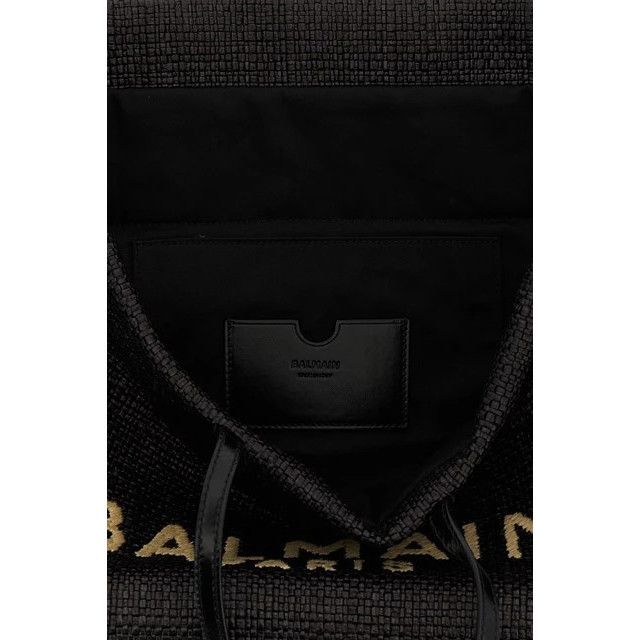 Balmain BALMAIN Track Medium Black Tote Bag New Size ONE SIZE - 4 Thumbnail