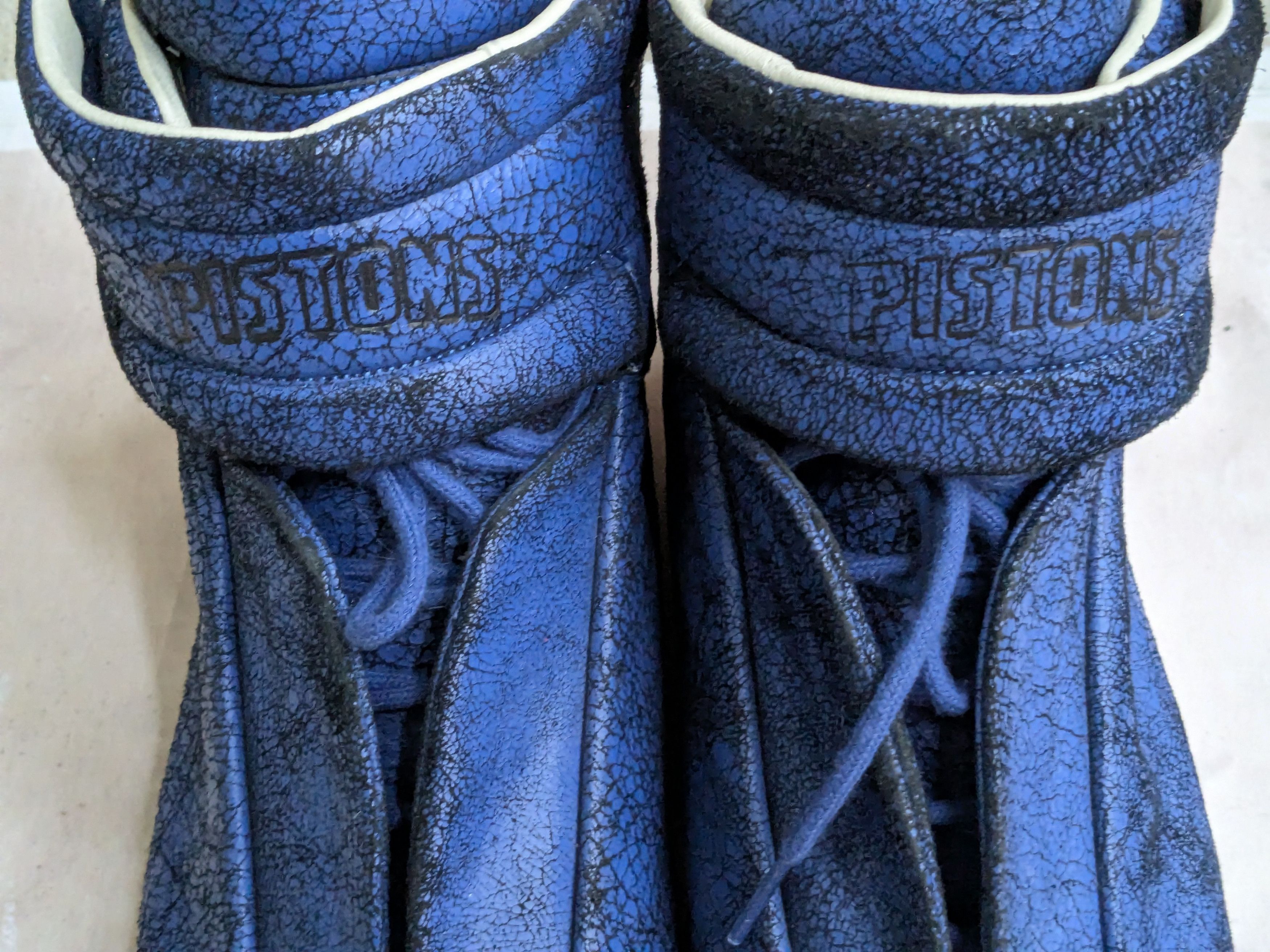 Maison Margiela Maison Margiela Future Blue 9 42 High Tops Leather Size US 9 / EU 42 - 2 Thumbnail