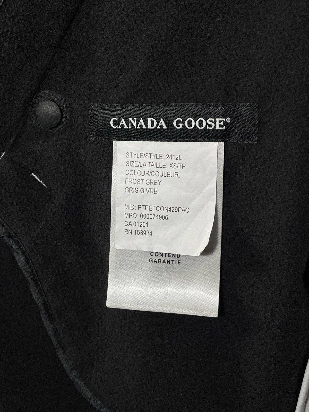 Canada Goose Canada Goose Avery Jacket Winter Coat Rain Parka Zip Size XS / US 0-2 / IT 36-38 - 13 Thumbnail