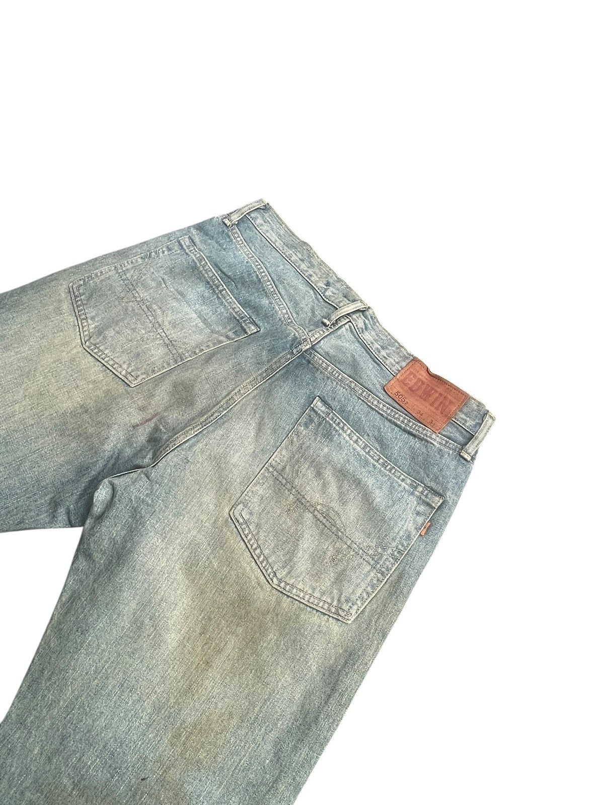 Edwin Vintage Edwin 505Z Selvedge Jeans Size US 35 - 12 Thumbnail
