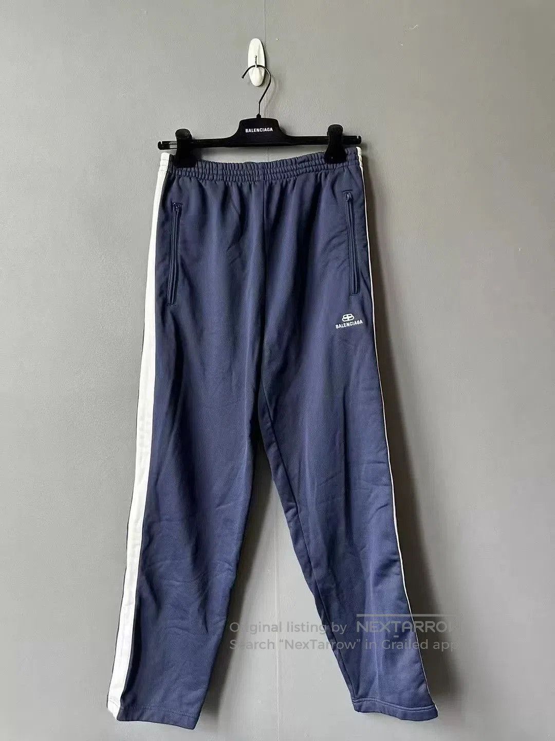 Balenciaga Balenciaga Blue Long Casual Pants. Size US 36 / EU 52 - 1 Thumbnail