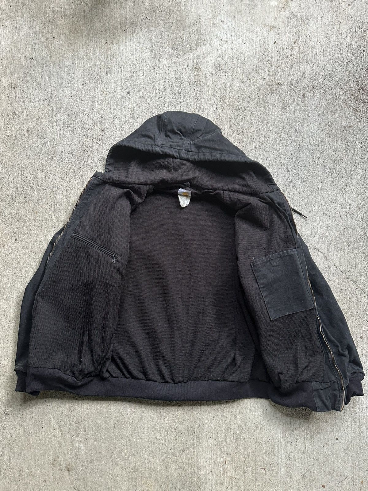 Carhartt 2010 Carhartt J131 Active Zip Hoodie Size US XL / EU 56 / 4 - 3 Thumbnail