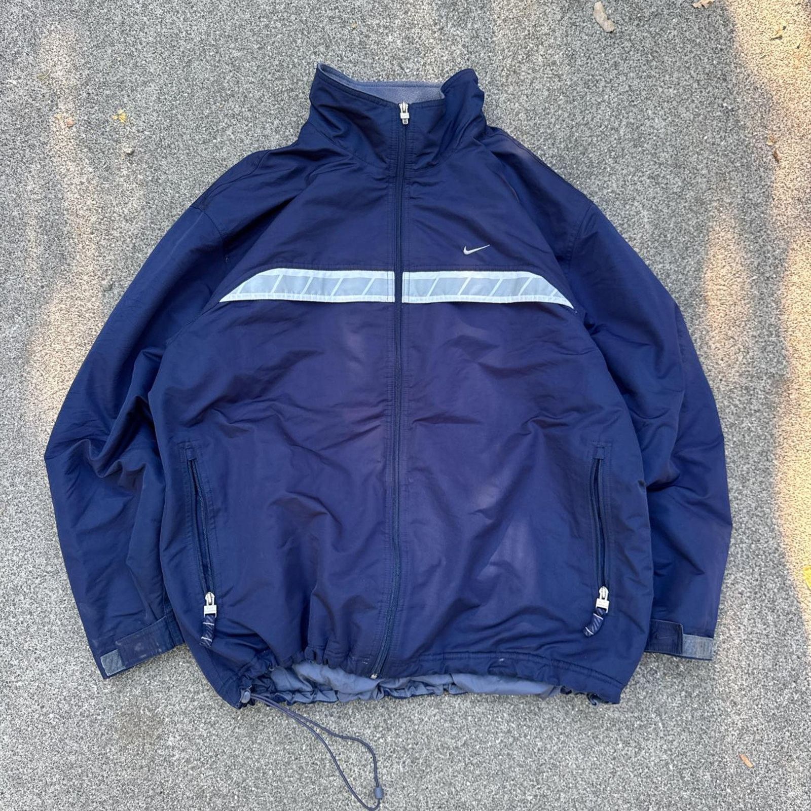 Nike Vintage Y2K Nike Blue Jacket – Size XL Size US XL / EU 56 / 4 - 1 Thumbnail