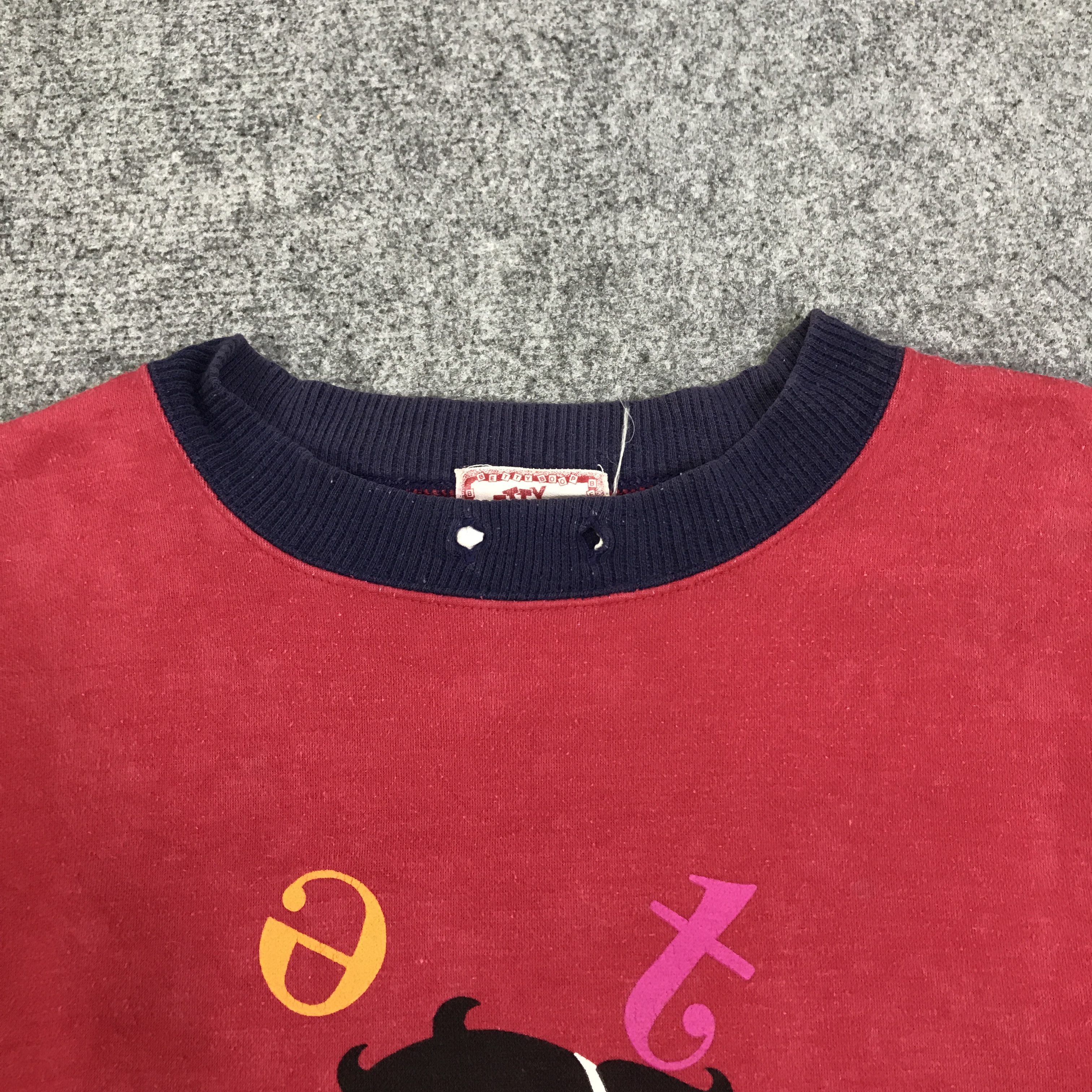 Japanese Brand betty boop sweatshirts K115B19 Size US L / EU 52-54 / 3 - 5 Thumbnail