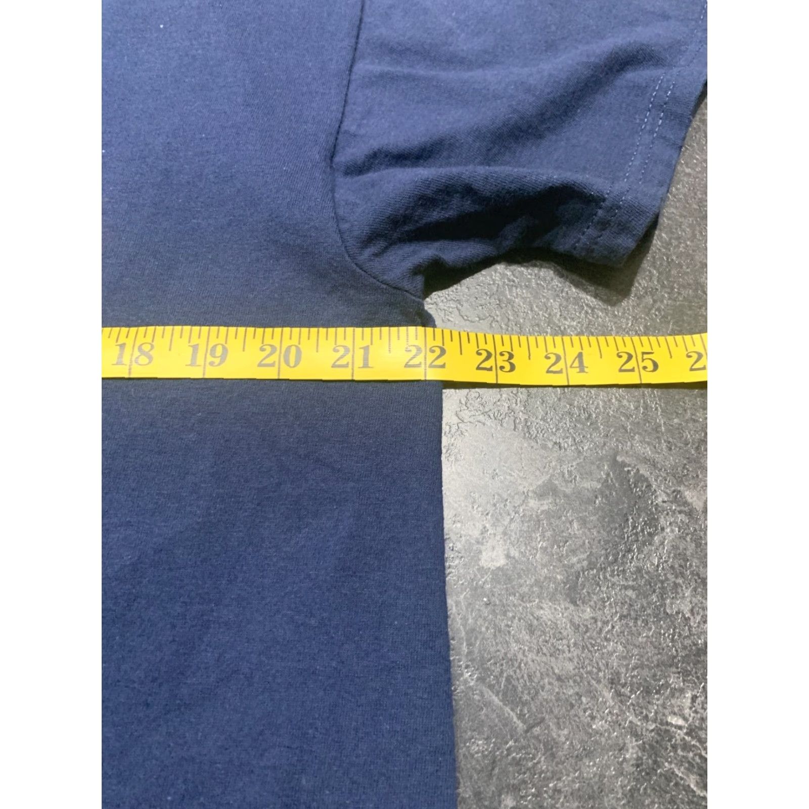 Vintage Authentic Classics Men's T-Shirt Size Large Blue USA Flag Patriotic Graphic Tee Size US L / EU 52-54 / 3 - 7 Thumbnail