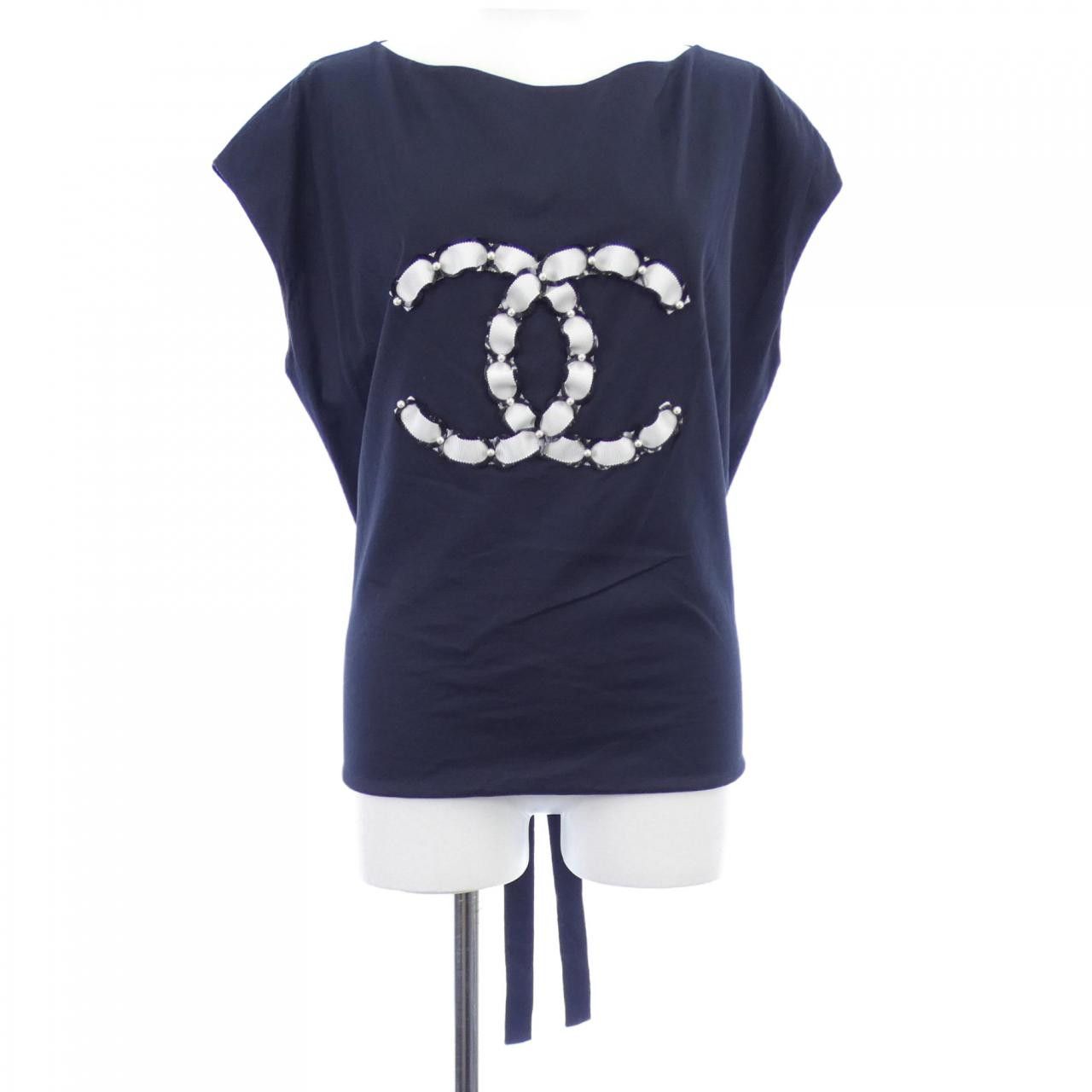 Chanel Chanel Chanel P70021V61467 Top Cotton Tops P70021V61467 DUTY FREE for USA Size ONE SIZE - 1 Thumbnail