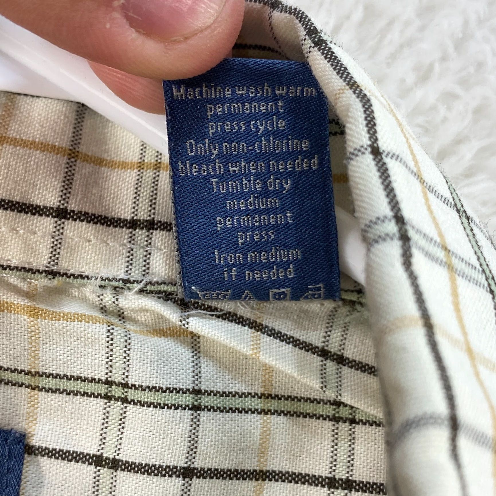 Vintage VINTAGE GH Bass & Co Long Sleeve Button Up Plaid Shirt Mens XL Cotton Blend Size US XL / EU 56 / 4 - 8 Thumbnail