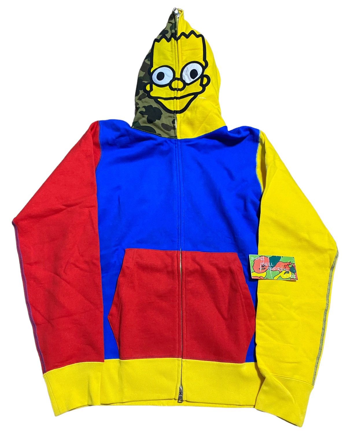 Bart simpson bape hoodie shop