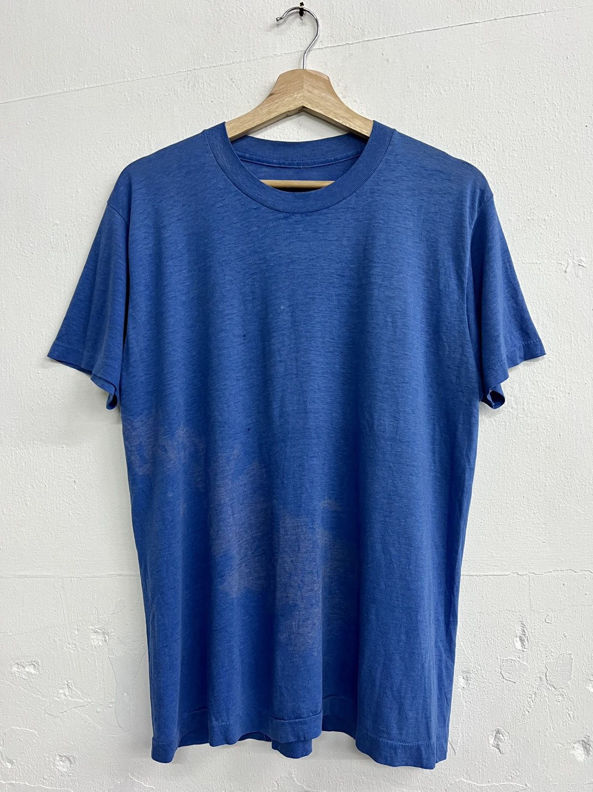 Band Tees × Vintage VINTAGE 80s THRASHED VIRGIN TEE Size US L / EU 52-54 / 3 - 2 Thumbnail