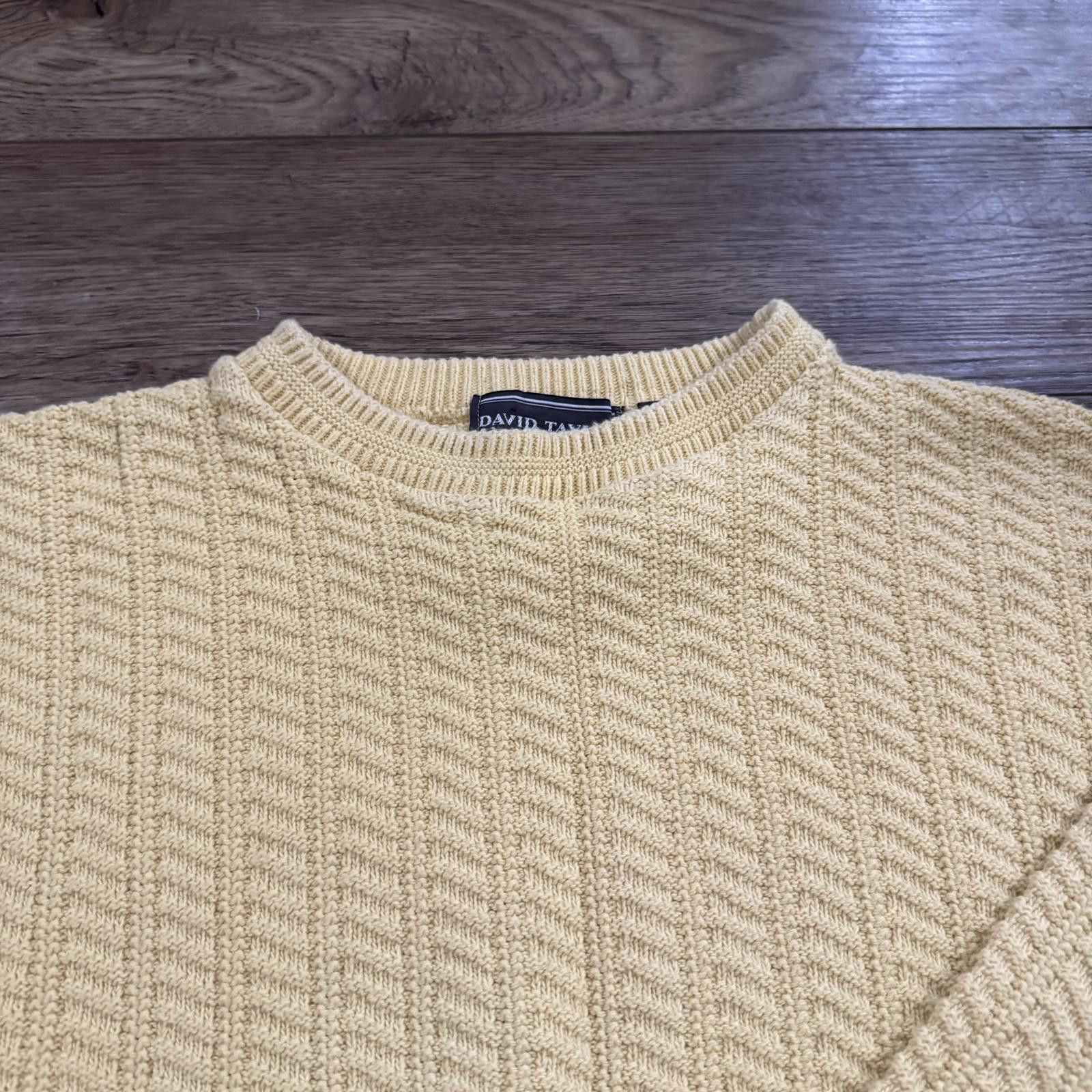 David Taylor Vintage 90s Knit Sweater David Taylor Size S Size US S / EU 44-46 / 1 - 3 Thumbnail