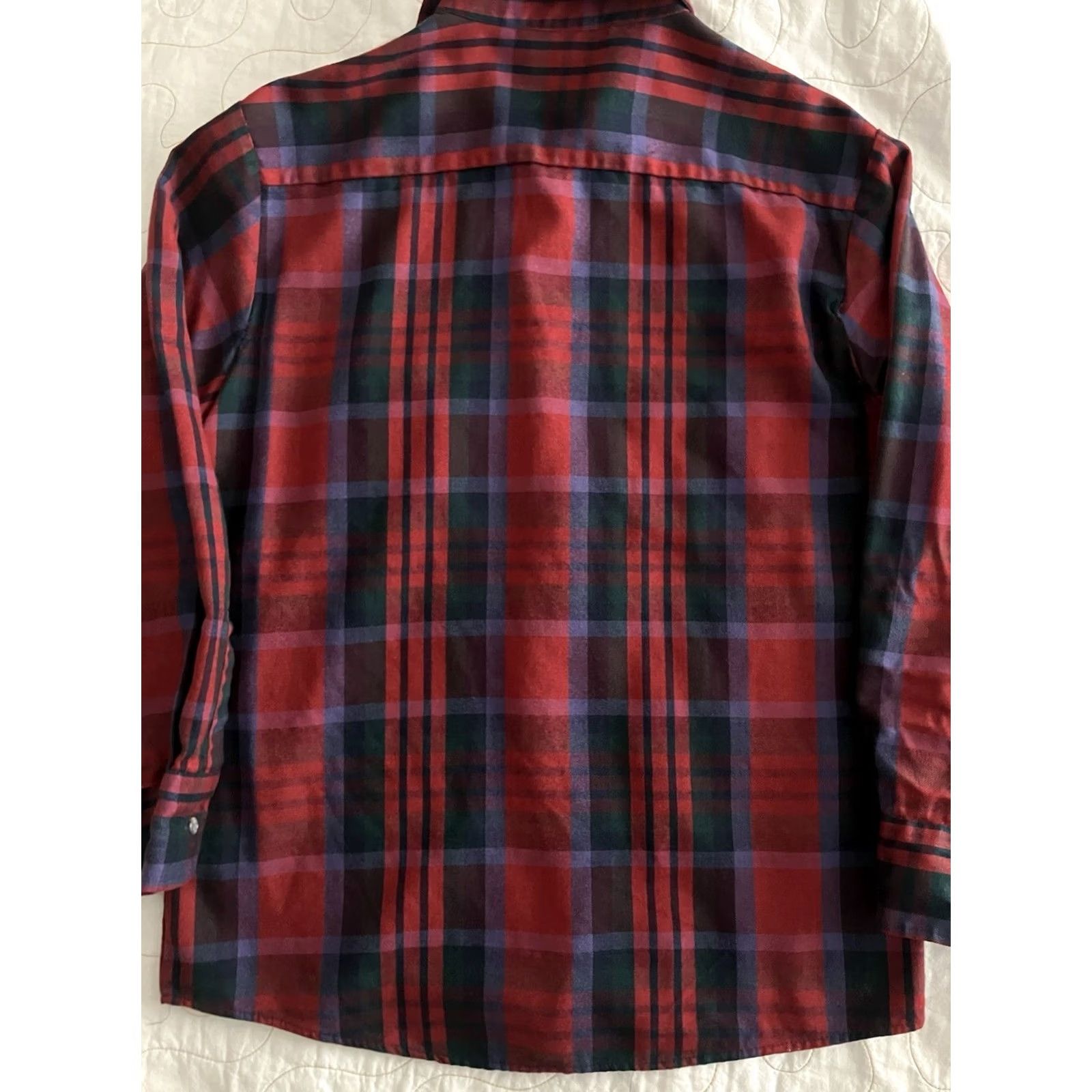 Vintage Northwest Territory Shirt Mens M Red Plaid Flannel Button Up Long Sleeve Collared Size US M / EU 48-50 / 2 - 3 Thumbnail