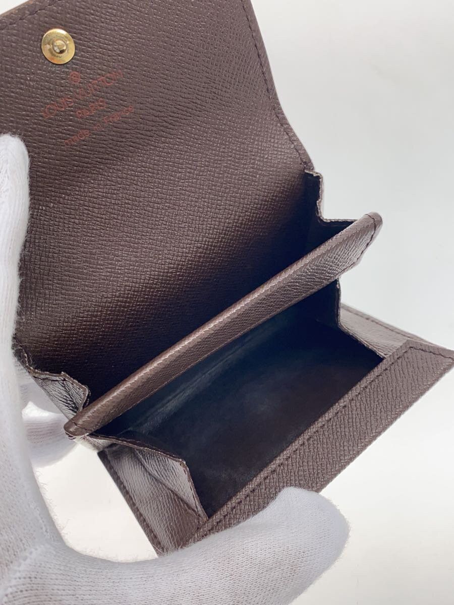 Louis Vuitton Louis Vuitton Damier Ebene Porte Monet Pla Brown Size ONE SIZE - 5 Thumbnail