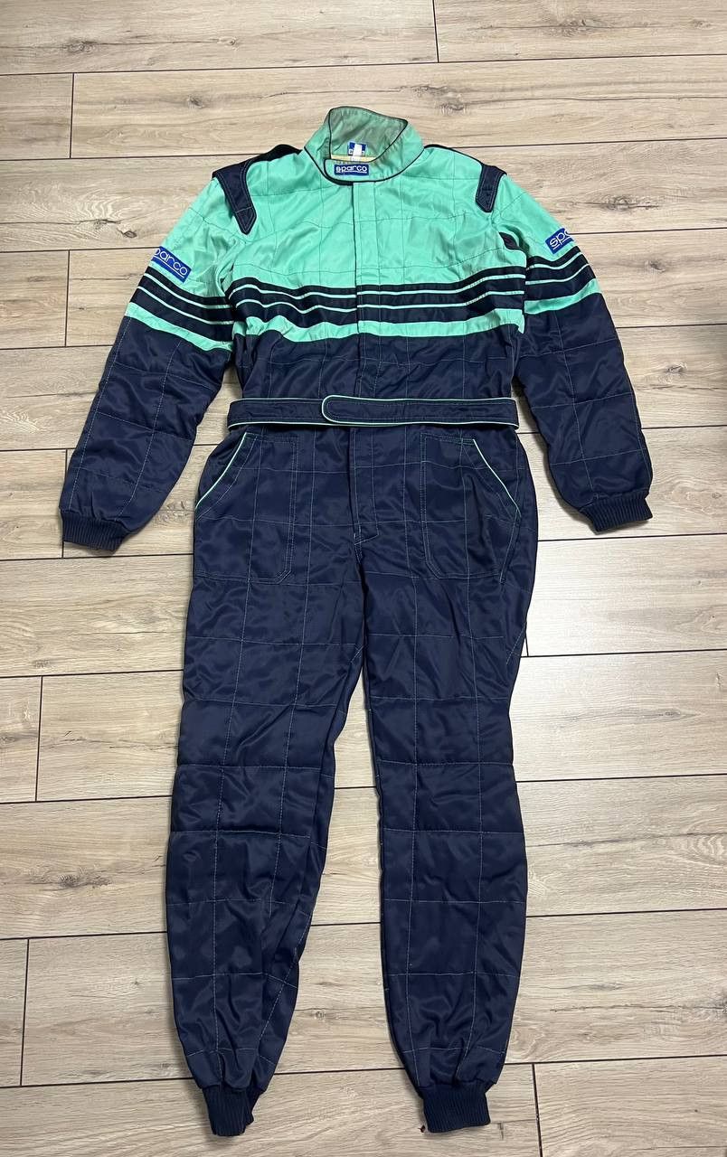 Formula 1 × Vintage Sparco Jesolo Vintage Racing Suit size 60 made in Italy Size US XL / EU 56 / 4 - 1 Thumbnail