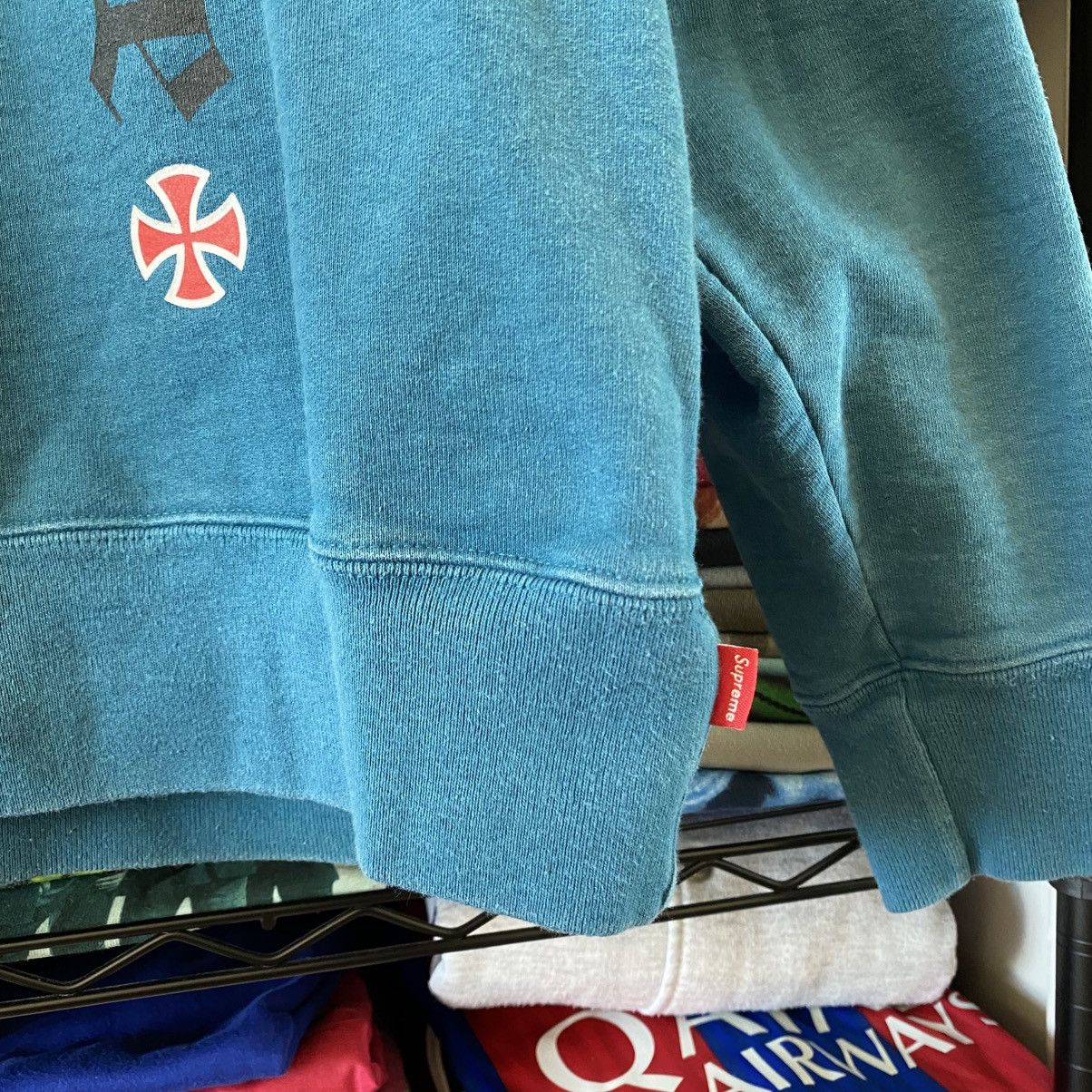 Supreme Surpeme Independent Truck Co Crewneck Sweatshirt Teal 2017 Size US M / EU 48-50 / 2 - 5 Thumbnail