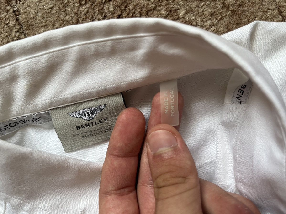 Bentley Vintage Bentley UK White Racing F1 Polo Shirt Streetwear Size US S / EU 44-46 / 1 - 5 Thumbnail