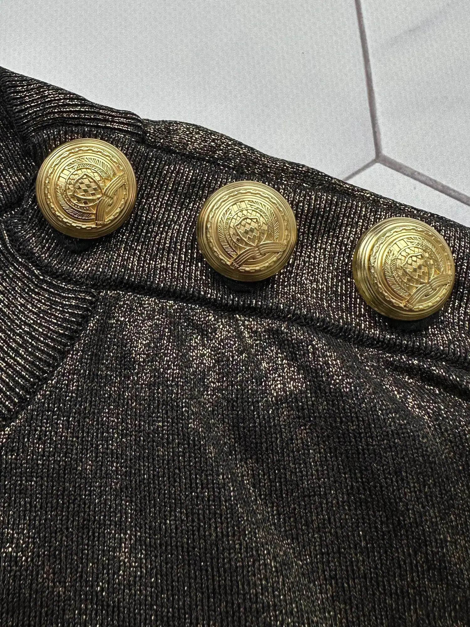 Balmain Balmain X H&M Sweater (B85) Size M / US 6-8 / IT 42-44 - 4 Thumbnail