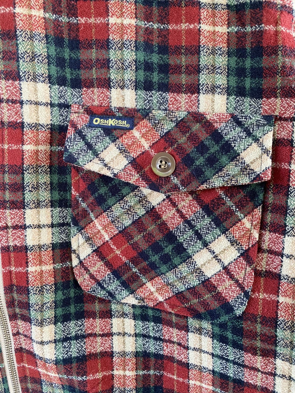 Flannel Oshkosh Vintage Flannel Size US L / EU 52-54 / 3 - 5 Thumbnail