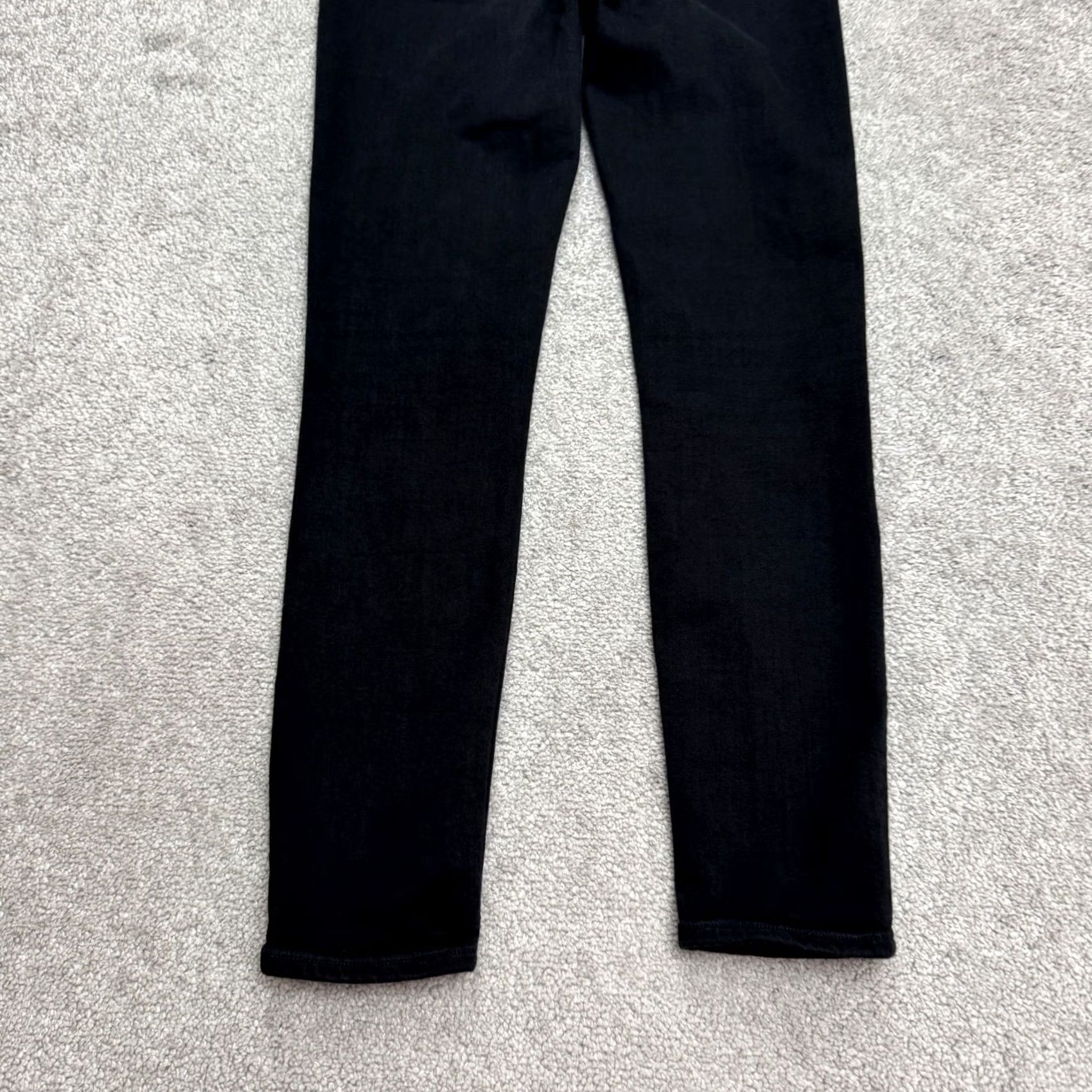 Aritzia Denim Forum The Lola High Rise Skinny Jeans Women 27 Black Stretch Size 27" / US 4 / IT 40 - 4 Thumbnail