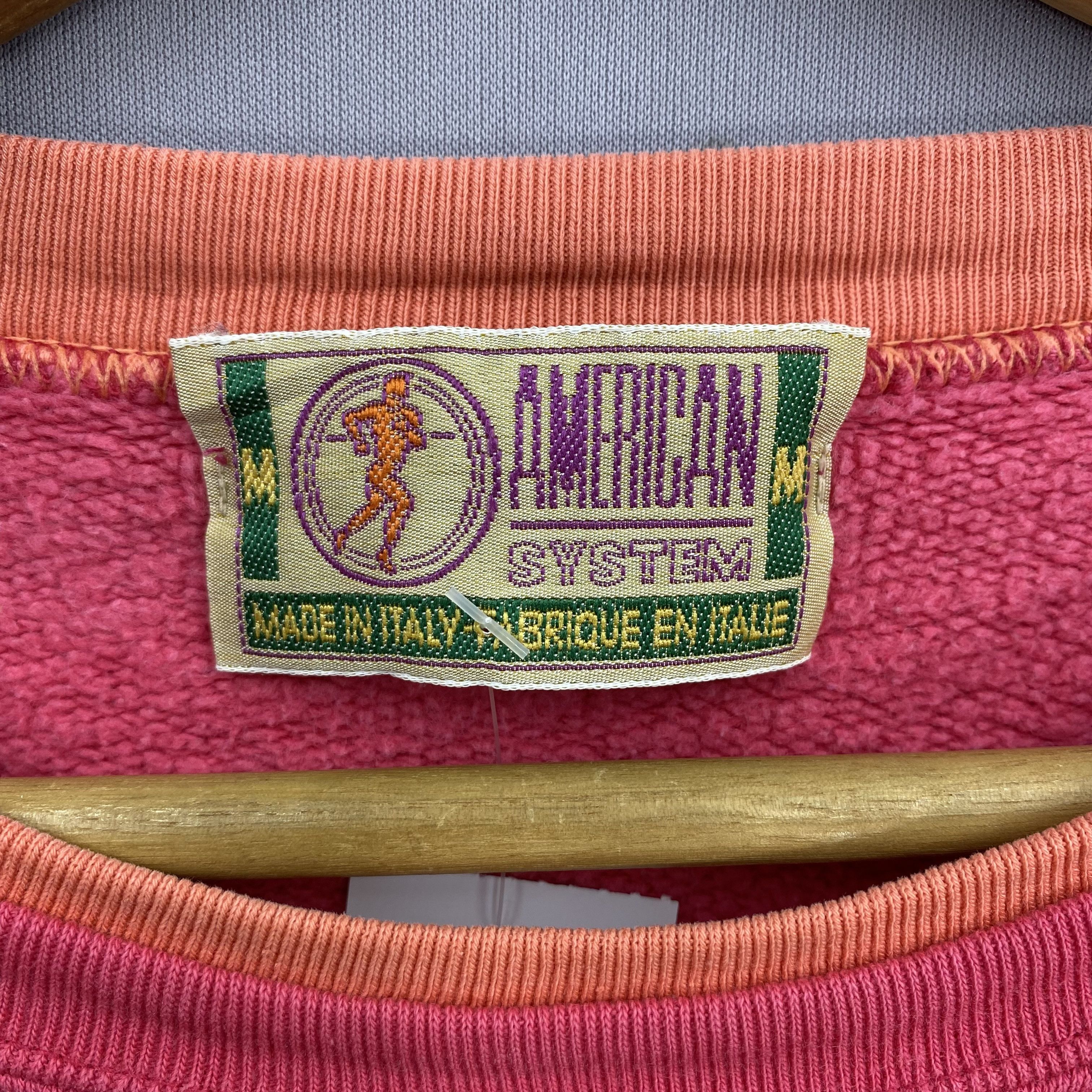 Vintage Vintage 80s American System Sweatshirt Embroidered Floral Size L / US 10 / IT 46 - 11 Thumbnail