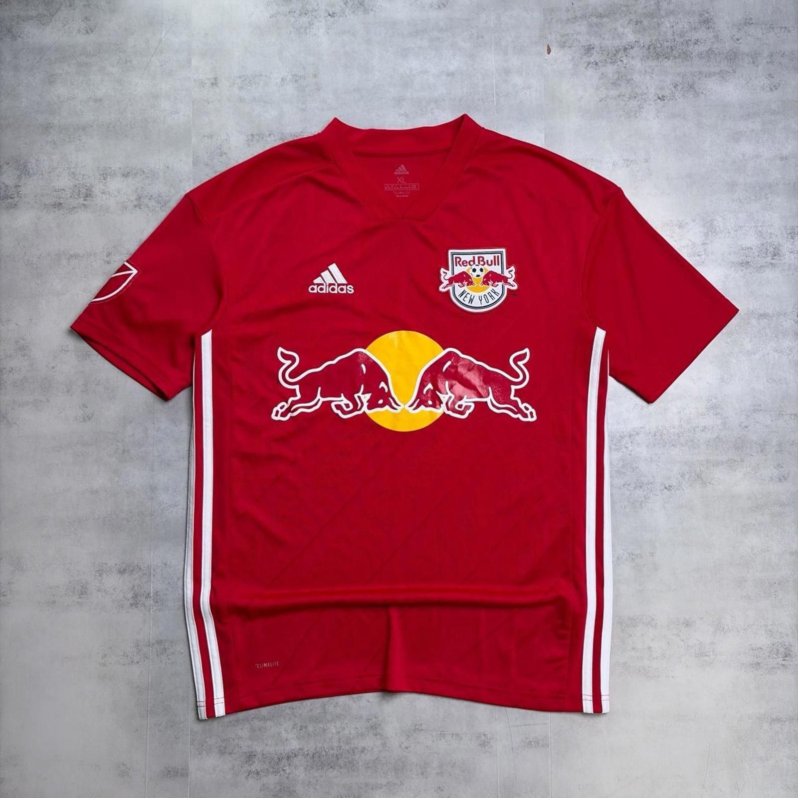 Adidas Y2K Red Adidas New York Red Bull 2018 MLS Home Soccer Jersey Size US M / EU 48-50 / 2 - 1 Thumbnail