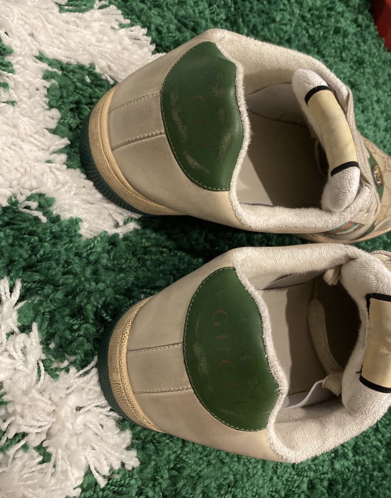 Gucci GG Screener Distressed Low GG Canvas Size US 12 / EU 45 - 6 Thumbnail