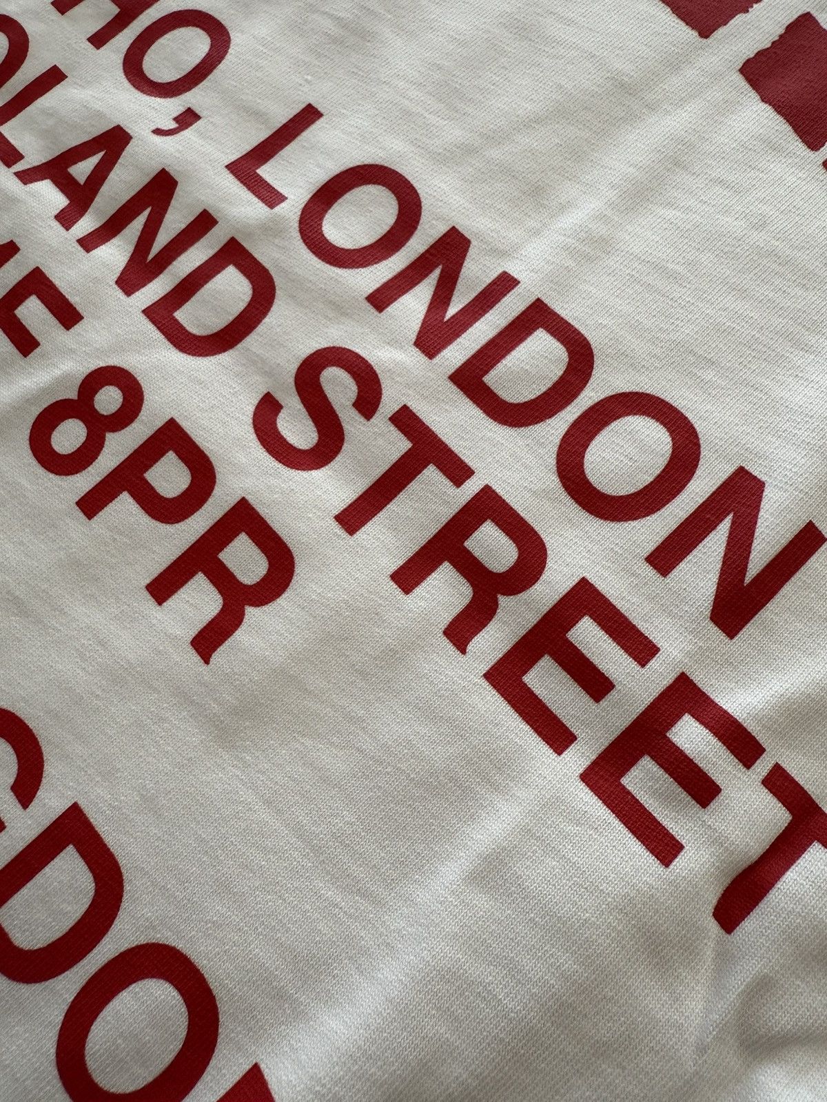 LFDY LFDY LiveFast United Kingdom Soho London Red Tshirt Size US L / EU 52-54 / 3 - 6 Thumbnail