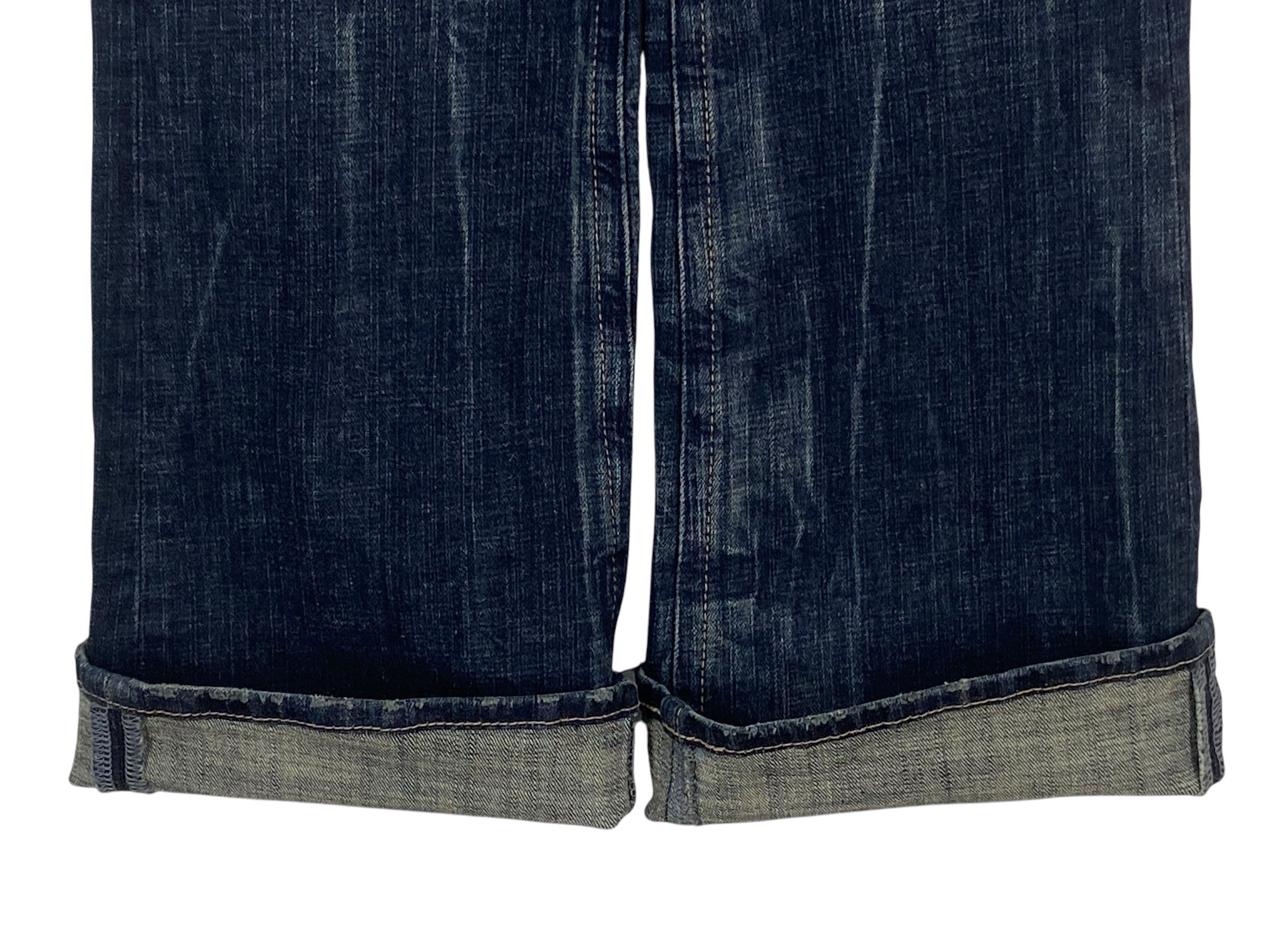 Japanese Brand Oririn Jeans Flare Jeans Punk Grunge Jeans Size 28" / US 6 / IT 42 - 8 Thumbnail