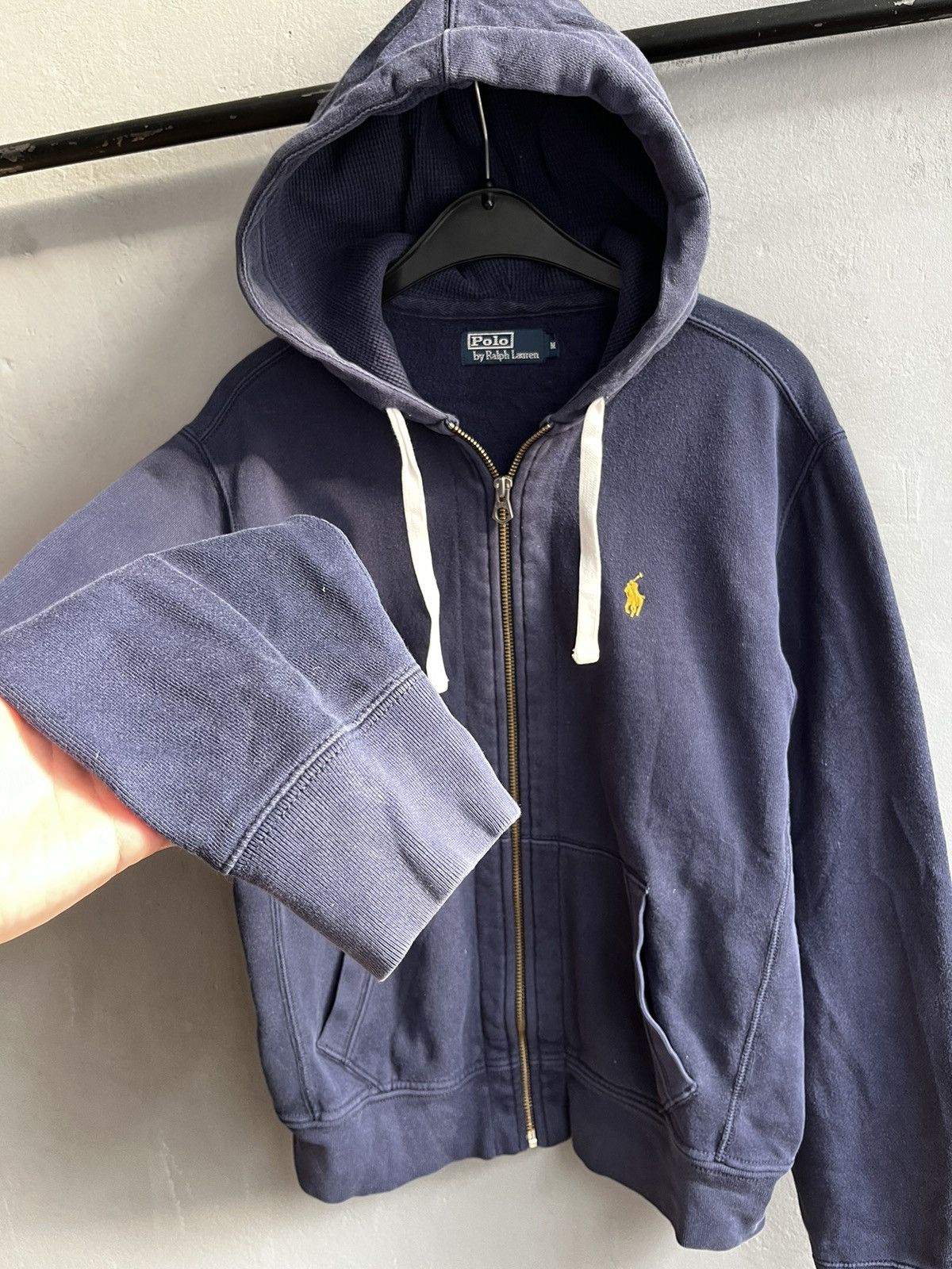 Ralph Lauren × Vintage Ralph Lauren zip hoodie vintage side M Size US M / EU 48-50 / 2 - 8 Thumbnail