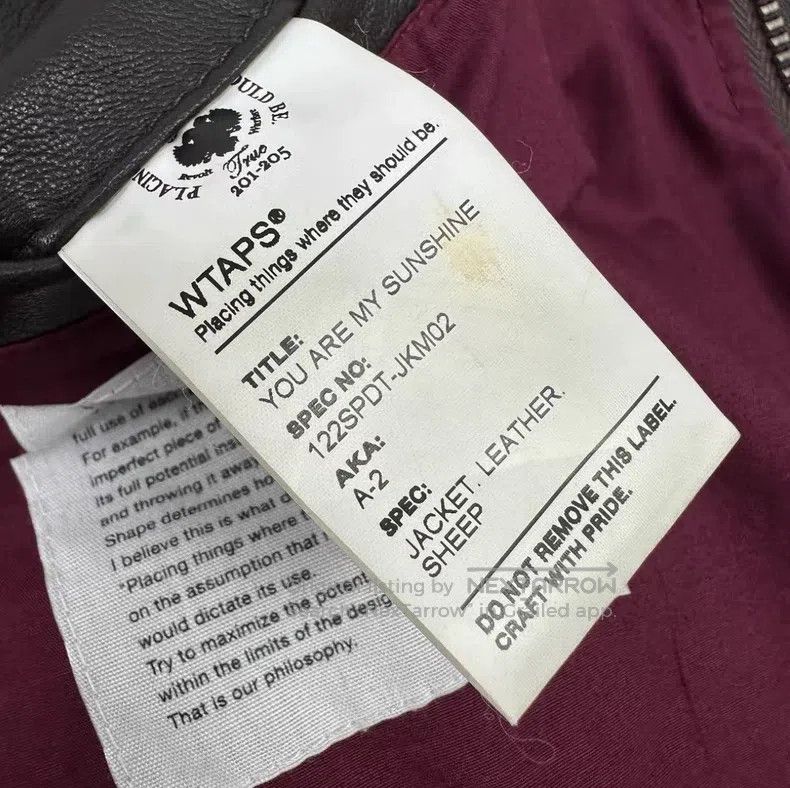 Wtaps Wtaps Sheepskin Leather Jacket Size US M / EU 48-50 / 2 - 8 Thumbnail